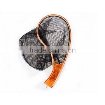 Fly fishing han net, wooden handle net for sale