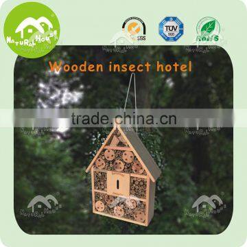 wooden insect hotel