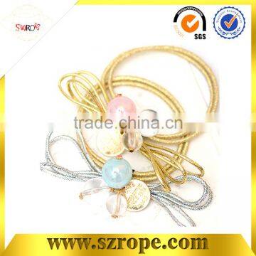 gold elastic hiar band for Hair Accessory