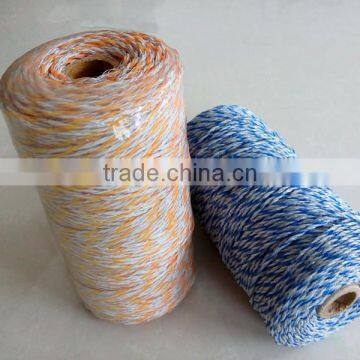 electric fence sheep rope with steel wire,polywire for farm