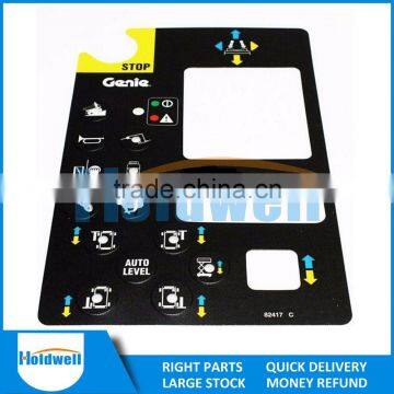 HOLDWELL High Quality Control Panel Decal/Overlay 82417, 82417GT