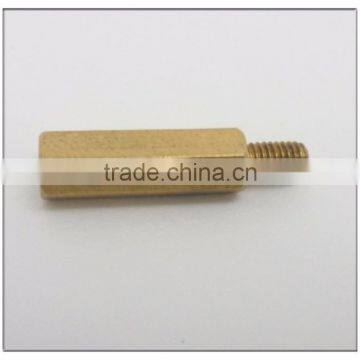 Factory wholesale high quality hex standoff spacer m6 brass parts