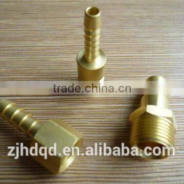 NPT/BSPP/BSPT Brass Hydraulic Female Hose Barb Fitting photo-3