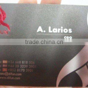 Clear Plastic Vip Business Card With Printing photo-2
