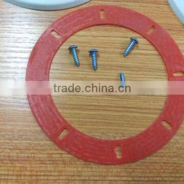 Chimney flue gasket red