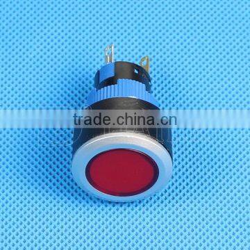 LAS1-AWY-11IM Flat Shape Waterproof Solder Terminal Push Button Switch 22mm photo-3