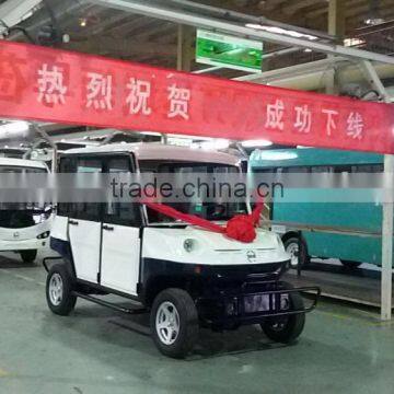 2016 New Style 4 Seat Electric Car 4kw 48V Golf Cart,sightseeing Car photo-2
