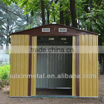 High quality metal garden tool boxes storage sheds for sale