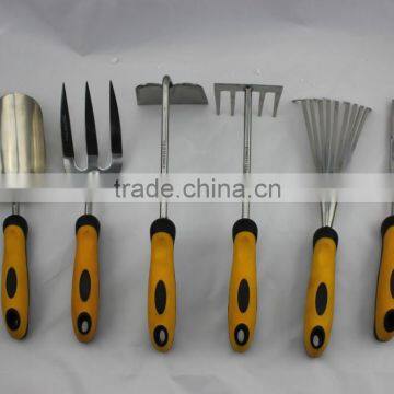 High Quality Plastic Handle With Garden Tools Set With Stainless Steel Head photo-2