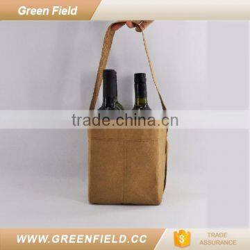 washable kraft paper wine box wine cooler 2017