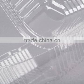 Clear Hinged Plastic Clamshell Food Container, Take Out Packaging Box for Cake, Cookie, Bread, Cheap Price photo-6