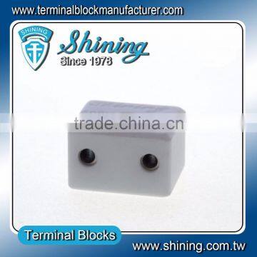 TC-152-A High Temperature 600V 15A 2 Way Porcelain Terminal Block photo-3