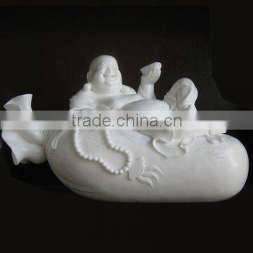 White Marble Buddha Handcraft