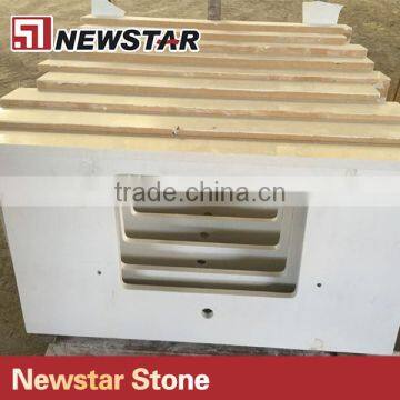 Newstar American Hote Project Pure White Quartz Vanity Top photo-4