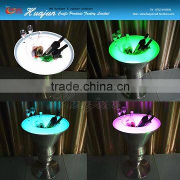 Big Led Ice Cooler/promption Ice Bucket Steel Stand photo-4