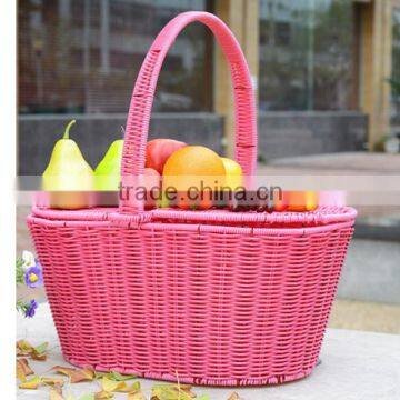 jiayu wicker plant baskets as home garden decor from manufacturer