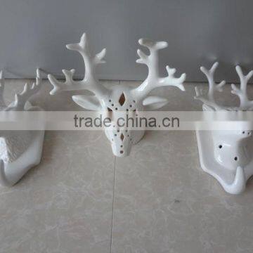 white resin deer head