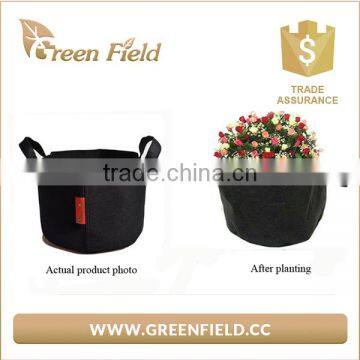 Green Field Felt Fabric Tomato Grow Bags, Tree Planting Bags Indoor Grow Bag photo-3