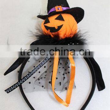 Halloween Pumpkin Hairband Pumpkin Hat Design Headband photo-3
