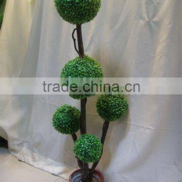 Wholesales Artificial Boxwood Spiral Indoor Artificial Trees, Spiral Topiary Tree photo-6