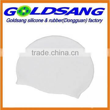 Customized Logo Printed Silicone Swimming Cap for Adults photo-6