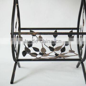2014 New Living Room Metal Frame Magazine Storage Table Sofa Side Table photo-5