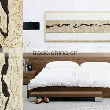 Framed Handmade Carving River Shadow Box Wall Decoration Banner Painting photo-2