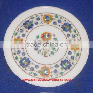 Beautigul Marble Inlay Plates