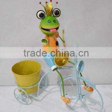 YS13591 new design metal flower frogs trolley with high quality