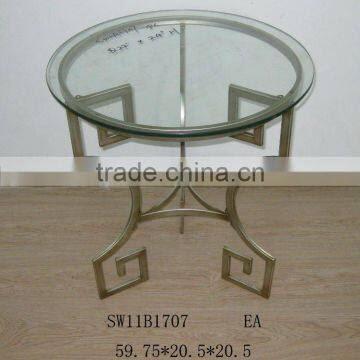 Transparent coffee table