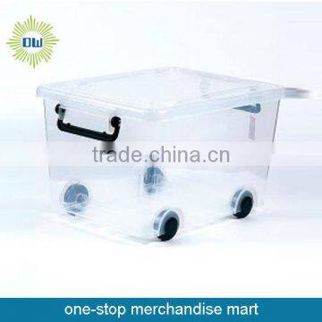 Plastic Storage Boxes With Wheels,multipurpose Hot Wheels Storage Box With Lids