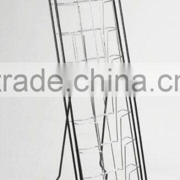 New Design Storage Stand Tall Commercial Floor Library Magazine Rack photo-3