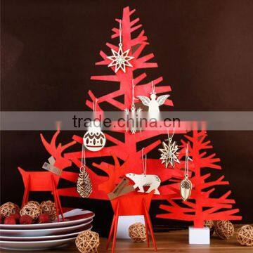 2014 new product hot design laser outdoor decorative christmas tree painting color