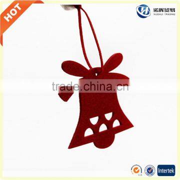 Pattern Design Felt Christmas Tree Decorations in Stock photo-4