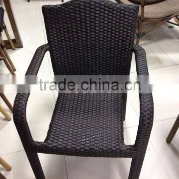 Outdoor garden furniture rattan chair wicker chair aluminium chair