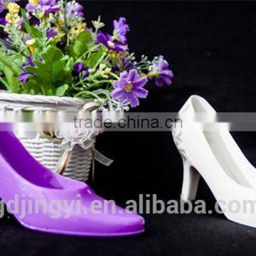 Acylic Pure Color Craft Heels Shoes Wedding Gift Supplier photo-5