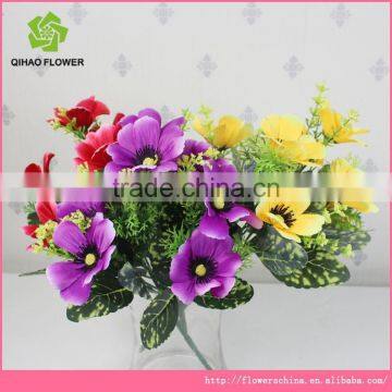 High quality artificial flower bouquet decorative flower bouquet landscaping flowers for wholesale