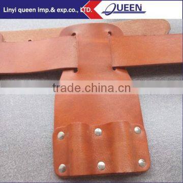 Brown Second Cowhide Tool Belt Pouch Set photo-4