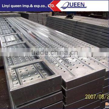 Step galvanized walk board scaffolding building construction