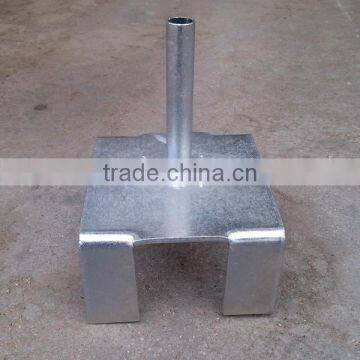 Four-Way Forkhead for Support Formwork