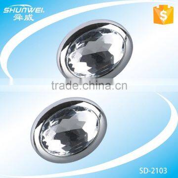 2x Car Door Decorative Sticker Bumper Guard Protector Chrome Bumper Protector