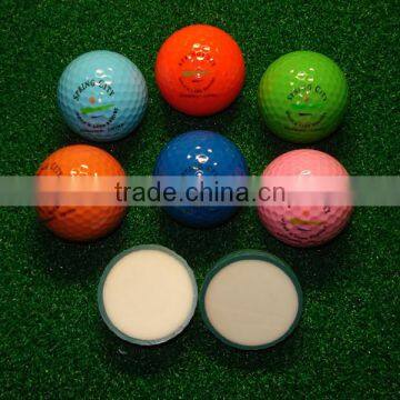 crystal suryn surface PU golf balls for entertainment