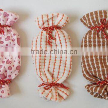 Candy Design Cloth Materil Hot Water Bottle Cover Factory Cheap photo-3
