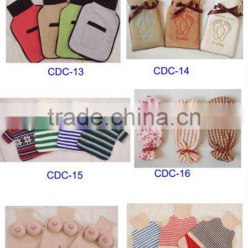 Factory Supply Directly Embroidered Hot Water Bottle Cover photo-2