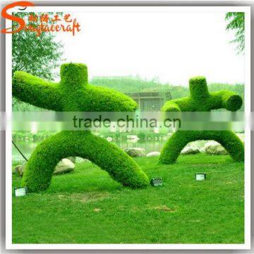 Factory Design Experienceed Manufacturer Customize Artificial Fake Garden Grass Animal Grass Decoration photo-6