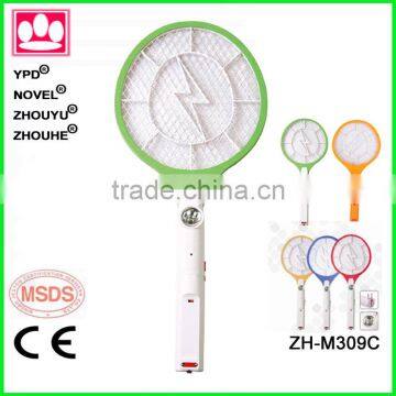 ZHOUYU mosquito killing bat with light rechargeable fly swatter mosquito swatter