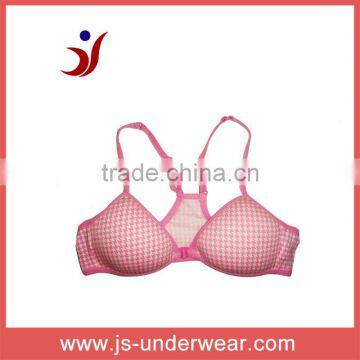 hot selling printed a cup bra