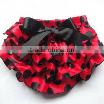 Adorable Baby Diaper, Satin Baby Bloomers, Wholesale Baby Ruffle Bloomers photo-2