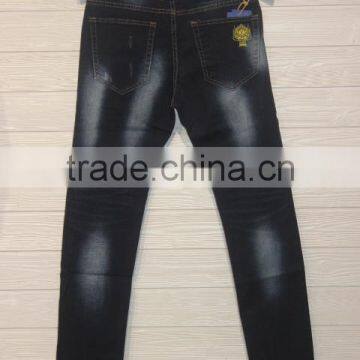 GZY Pattern Pants Design Men's Fashion Cheap Jeans Panama Jeans Stock photo-4