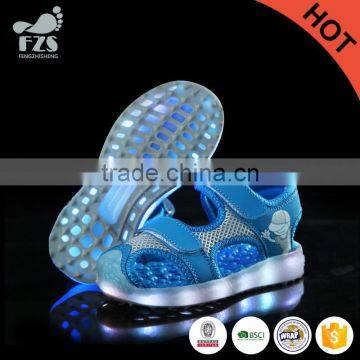 HFR-YS-44Novetly Factory Outlet Different Colors Lumious Light Shoes for Kids photo-2